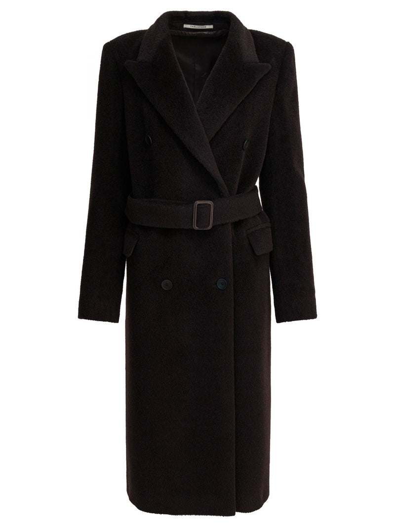 Tagliatore Chaqueta de alpaca de mujer Tagliatore marrón - World Class Fashion