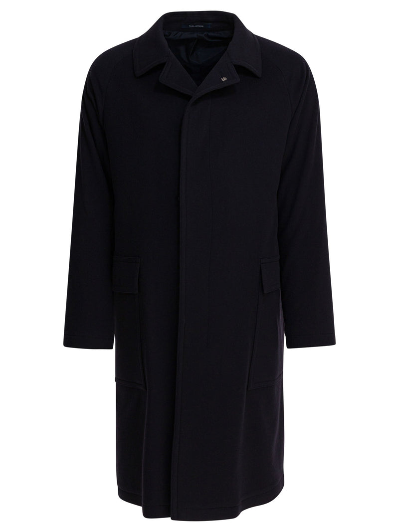 Tagliatore Tagliatore LOYD/SST350001B5054 Blue Men Coat - World Class Fashion