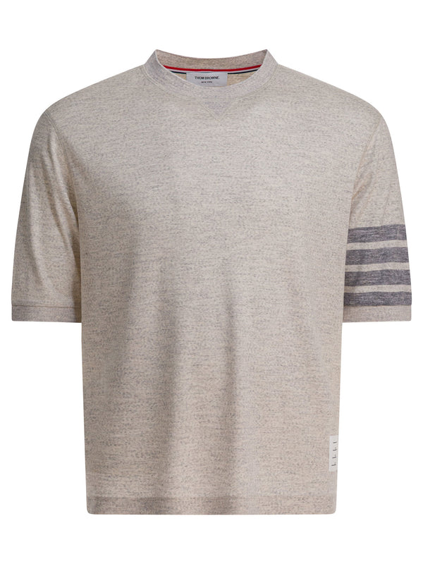 Thom Browne Wool T-shirt "4bar"