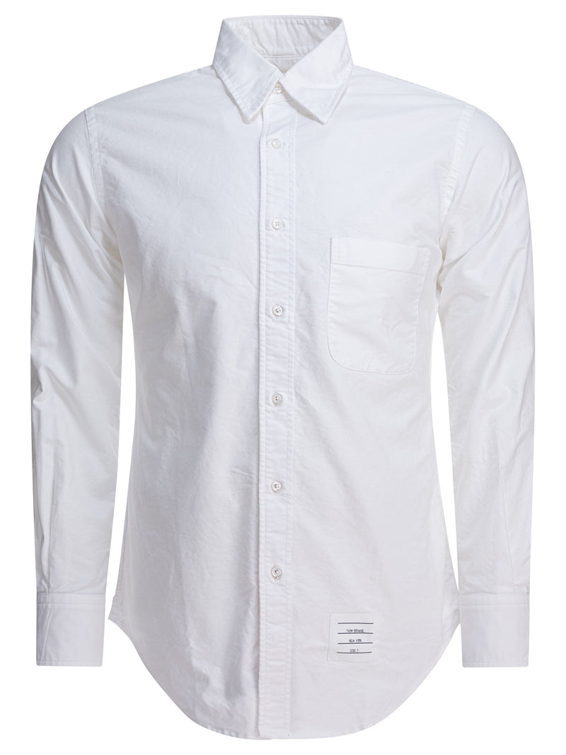 Thom Browne Thom Browne Cotton Shirt White Men - World Class Fashion