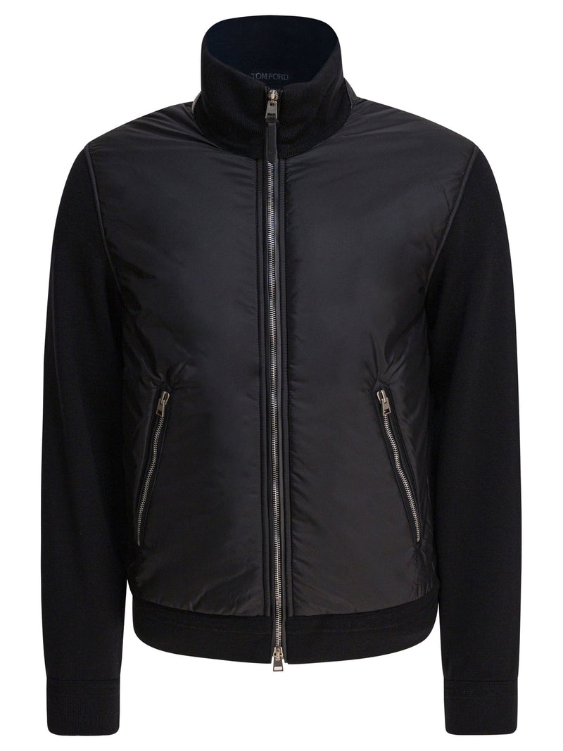 Tom Ford Cárdigan de lana Tom Ford negro para hombre - World Class Fashion