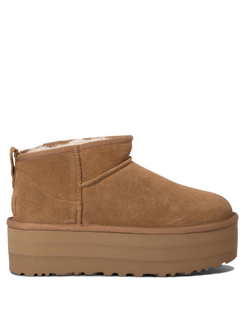 Ugg Botines Ugg Classic Ultra Mini Platform Marrones - World Class Fashion