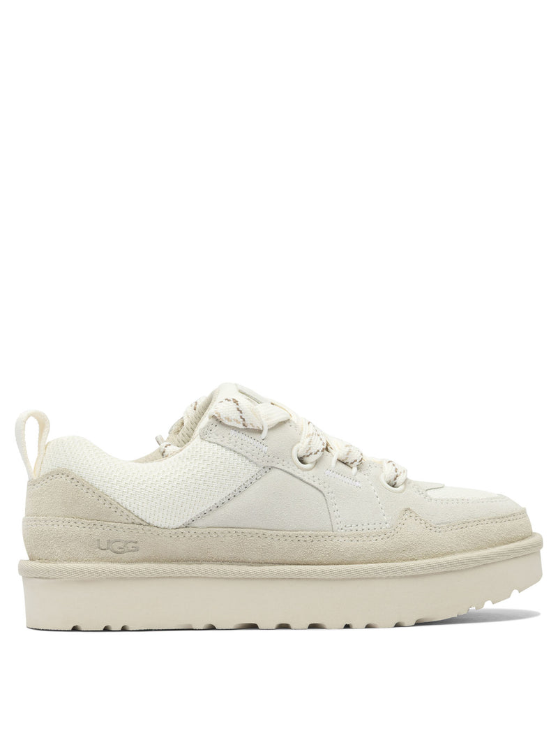 Ugg Zapatillas de mujer Ugg de cuero beige - World Class Fashion