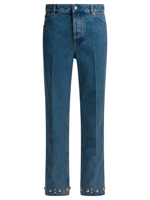 Valentino Jeans With Cabochons