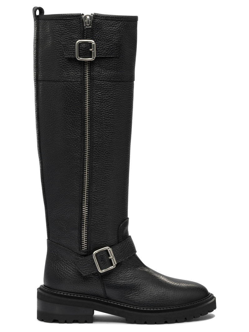 Via Roma 15 Botas de piel negras de mujer Via Roma 15 - World Class Fashion
