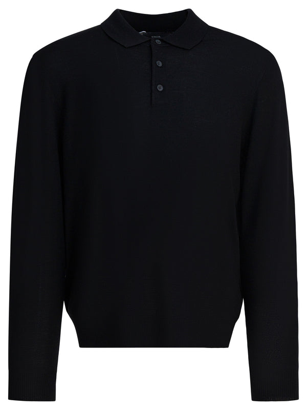 Vince Merino Wool Polo Shirt