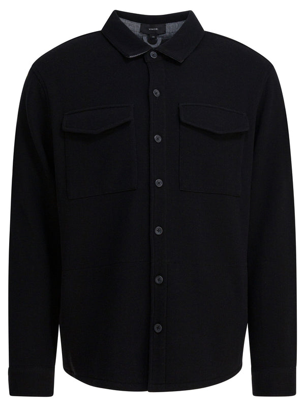 Vince Cotton Overshirt Jacket