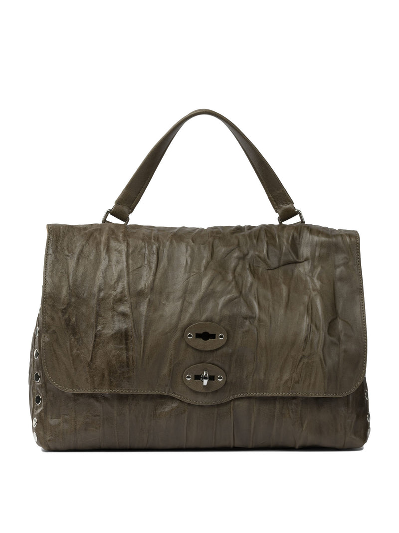Zanellato Bolso de mano Zanellato Postina Plissé verde - World Class Fashion