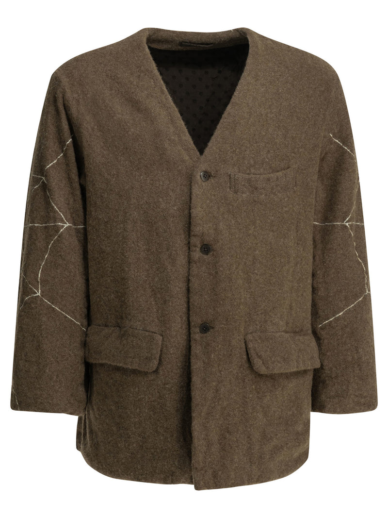 Kapital Kapital Kountry Dream Catch Short Coat Brown - World Class Fashion