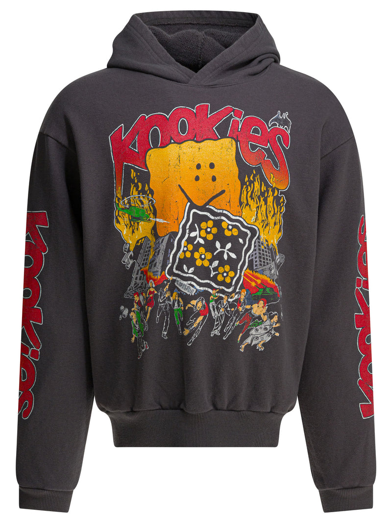 Kapital Sudadera Kapital Buster Peckish Rainbowy Marrón - World Class Fashion