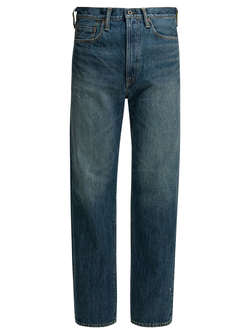 Kapital Kapital Monkey Cisco Jeans de Pierna Recta Azules - World Class Fashion