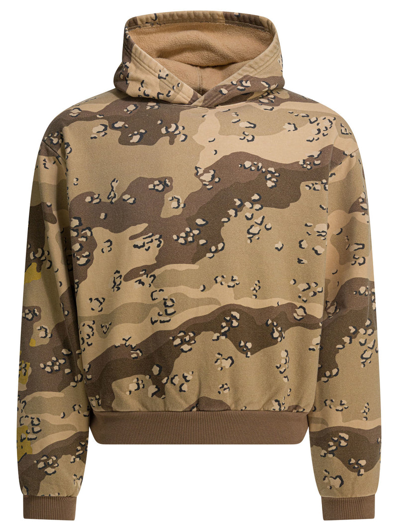 Kapital Sudadera con capucha Kapital Peckish Choco-Chip Beige - World Class Fashion