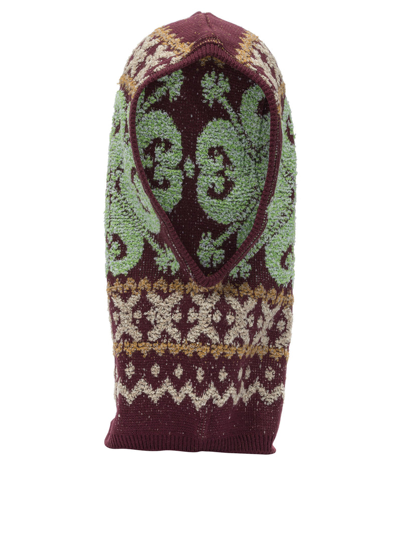 Kapital Kapital Snow-Gala Balaclava Bordeaux - World Class Fashion
