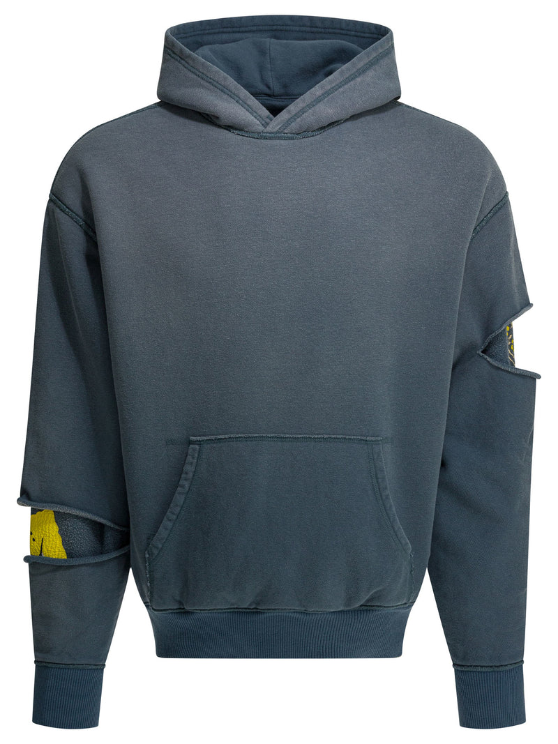 Kapital Sudadera azul Kapital Peckish Rainbowy - World Class Fashion