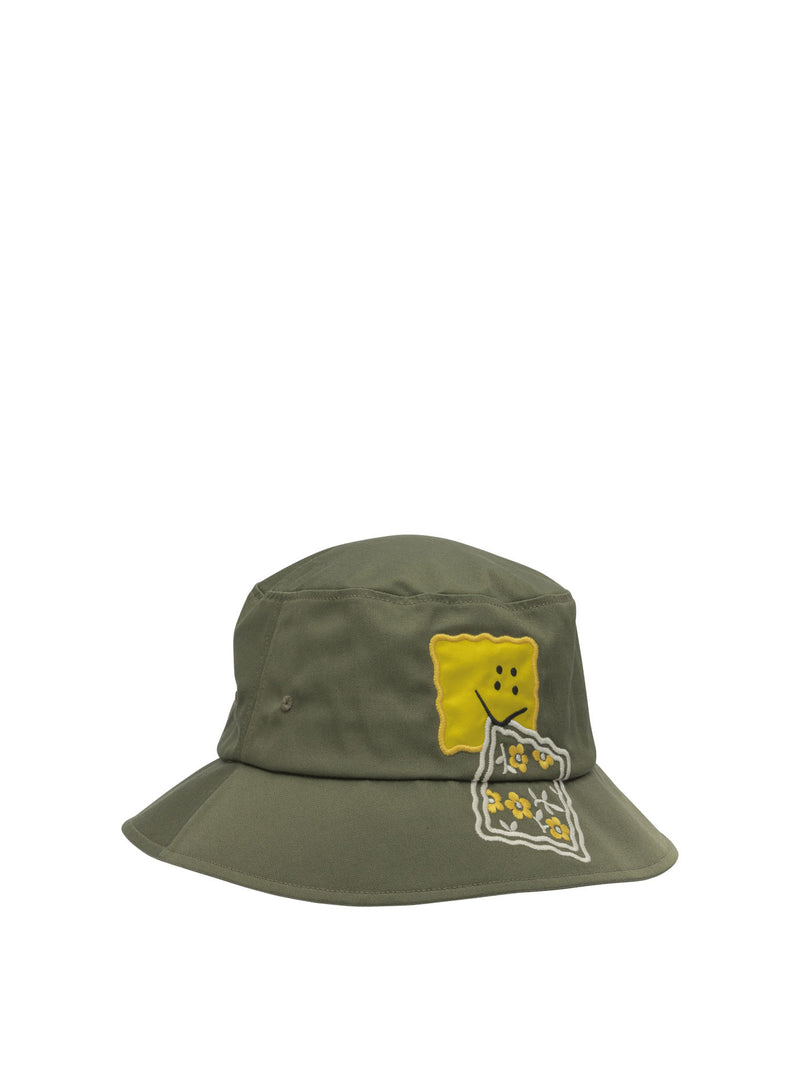 Kapital Kapital Peckish Rainbowy Bucket Hat Green - World Class Fashion