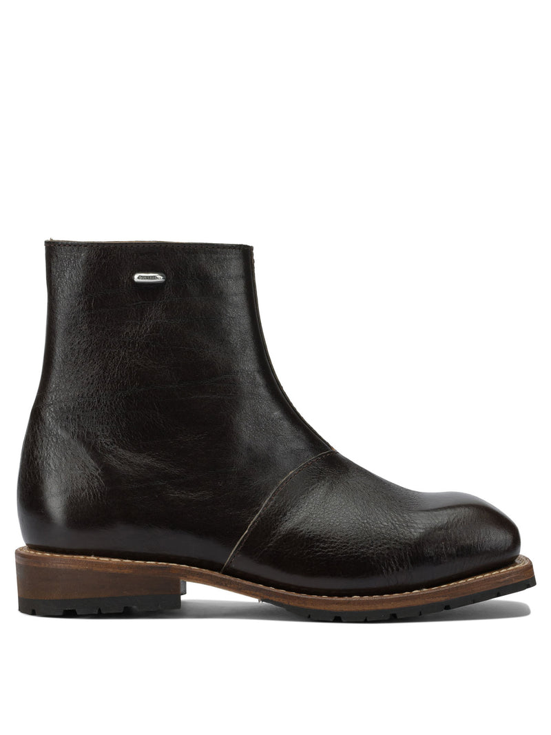 Our Legacy Our Legacy Engine Zippered Ankle Boots Black Hombre - World Class Fashion