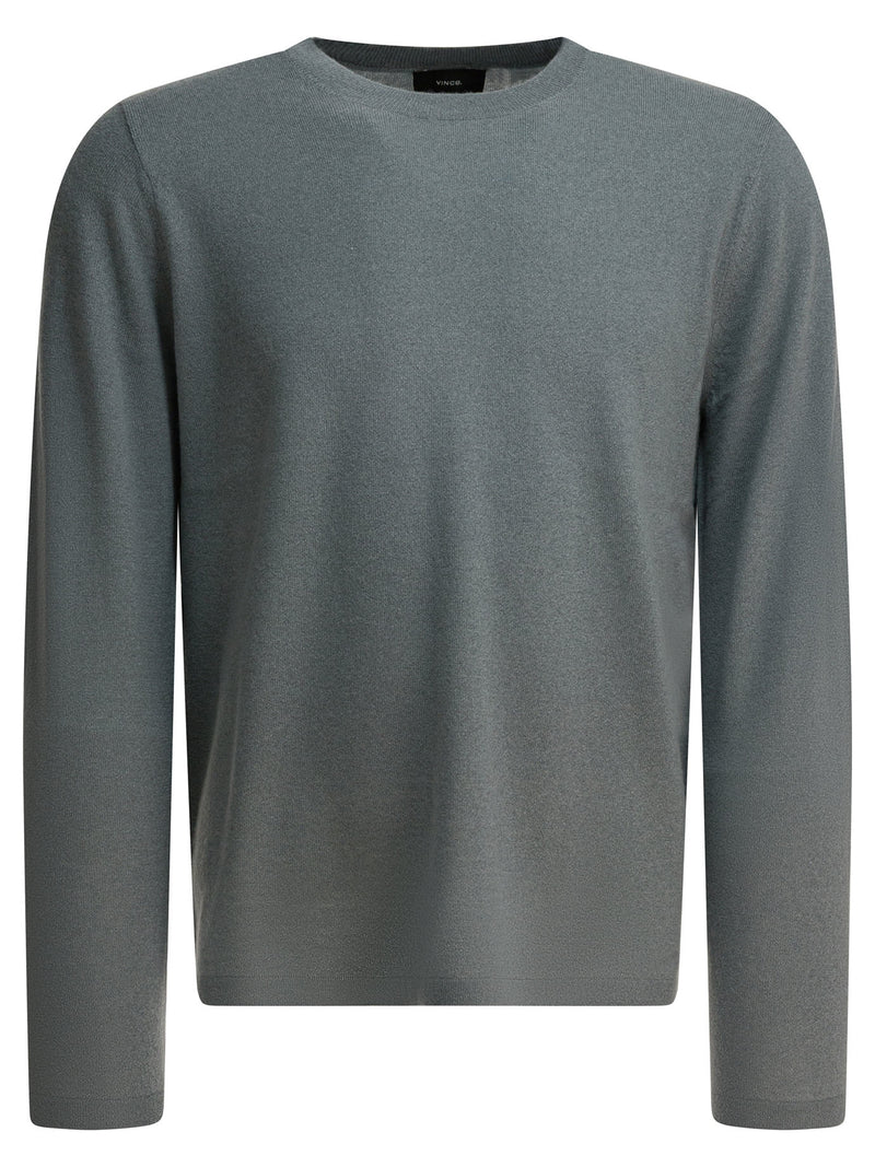 Vince Vince Cashmere Seda Prendas de Punto Gris Hombre - World Class Fashion