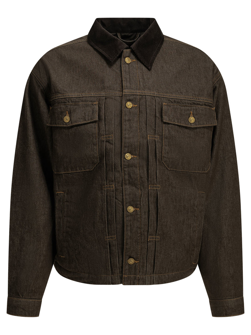 7 For All Mankind 7 For All Mankind Cotton Jacket Brown Men - World Class Fashion