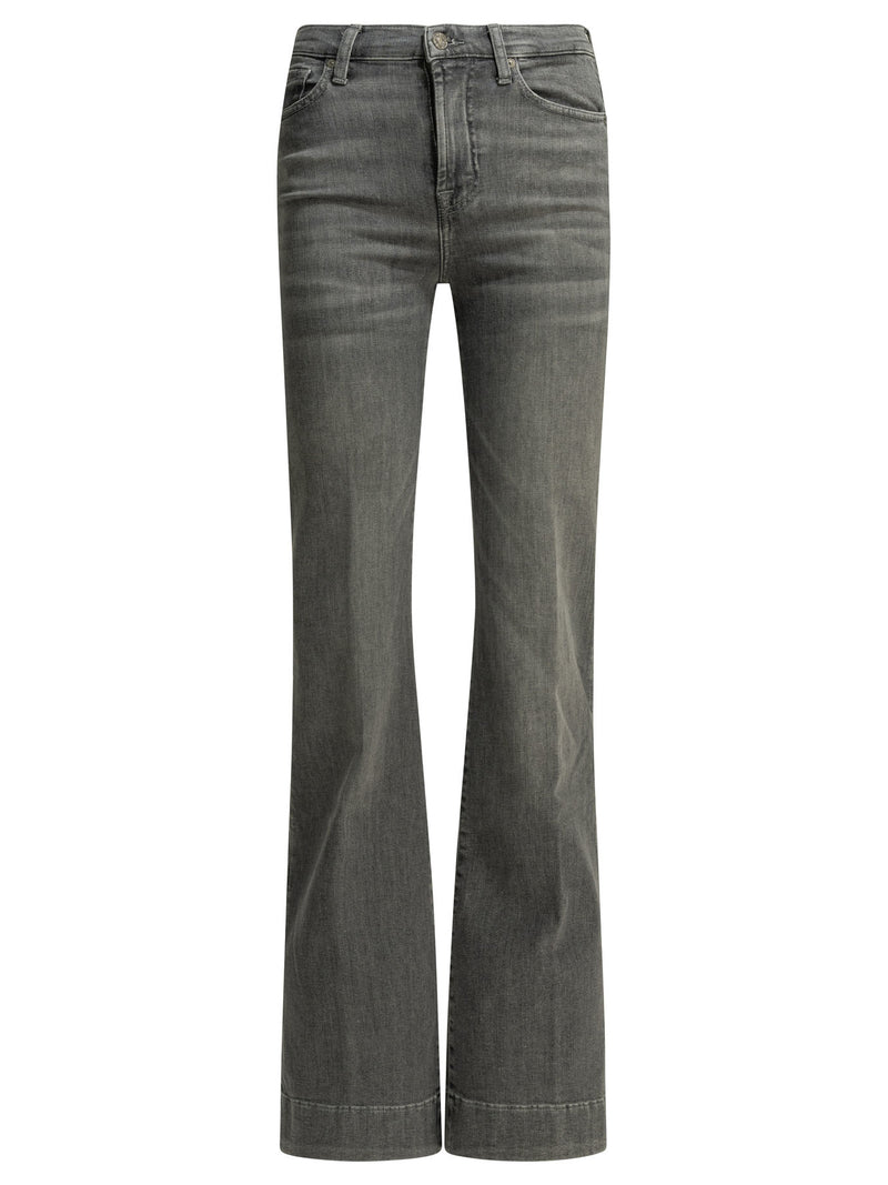 7 For All Mankind 7 For All Mankind Women Jeans Grey - World Class Fashion