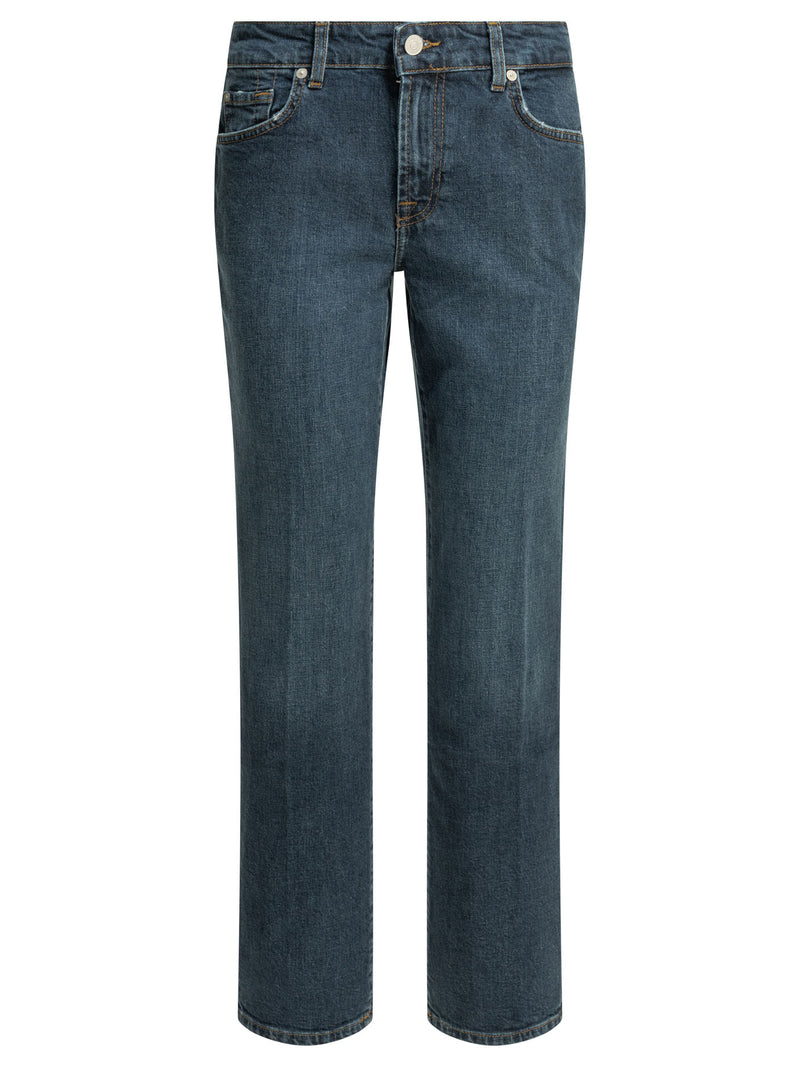 7 For All Mankind 7 For All Mankind Women Jeans Blue - World Class Fashion