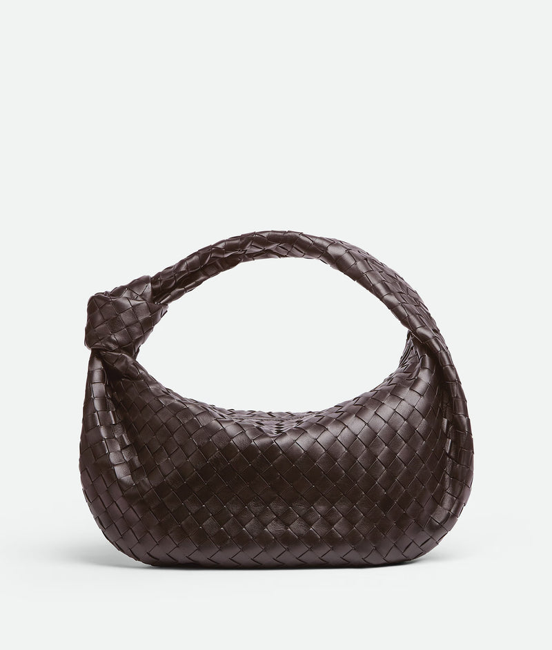Bottega Veneta Bottega Veneta Jodie Large Shoulder Bag Brown - World Class Fashion