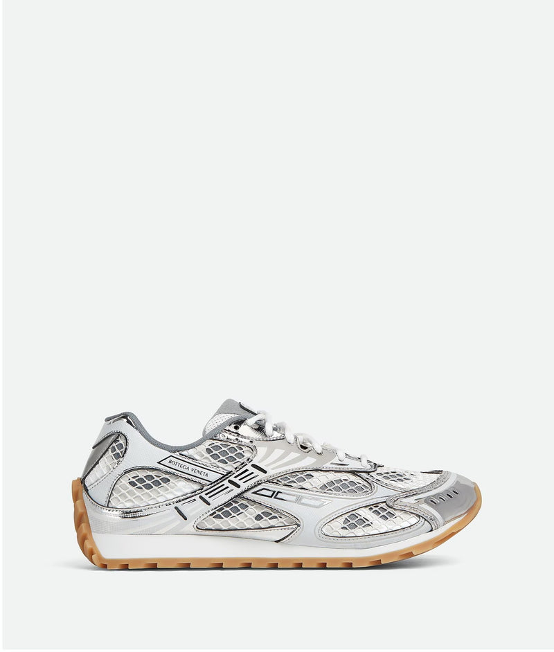 Bottega Veneta Bottega Veneta Orbit Sneakers Silver Men - World Class Fashion