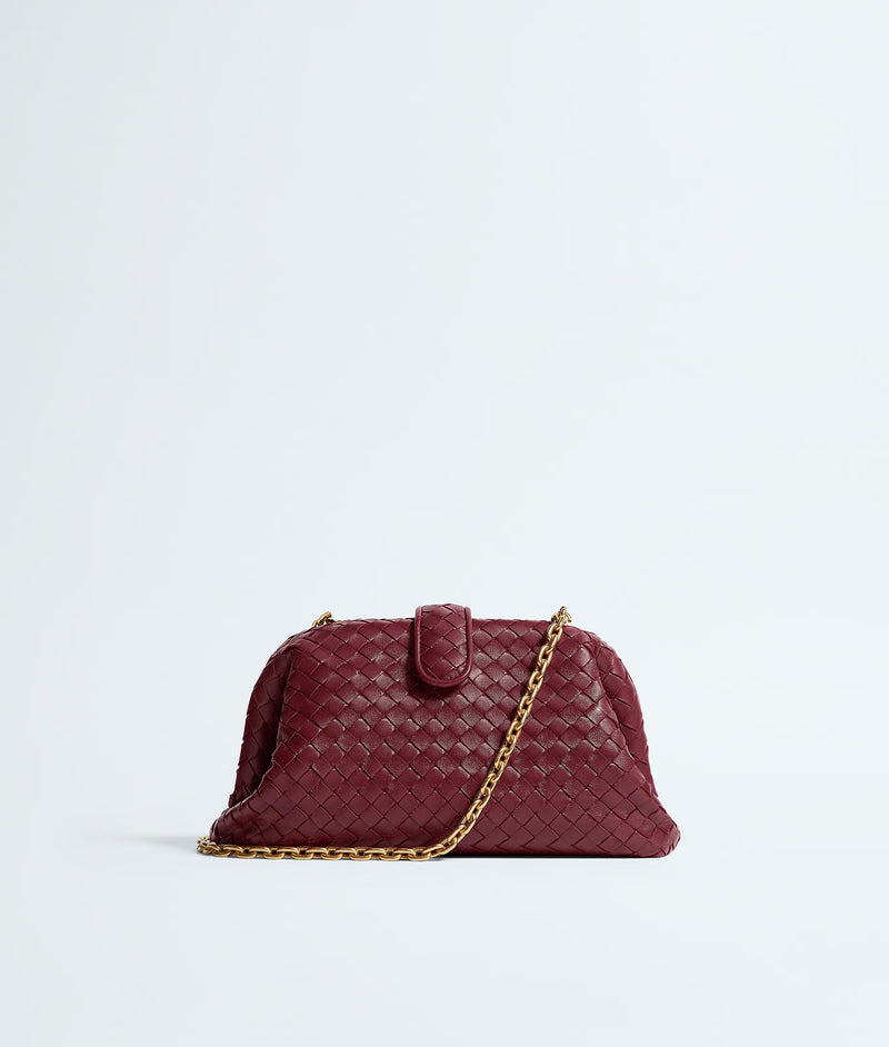 Bottega Veneta Bottega Veneta Lauren 1980 Small Clutch Red - World Class Fashion