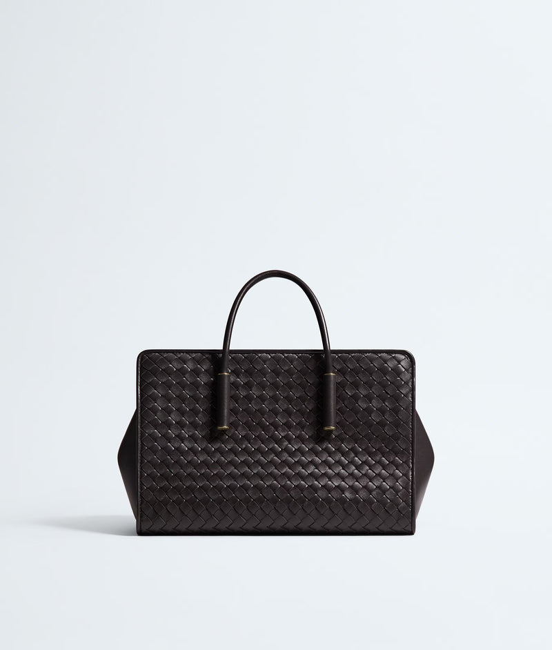 Bottega Veneta Bottega Veneta Barbara Medium Handbag Brown - World Class Fashion