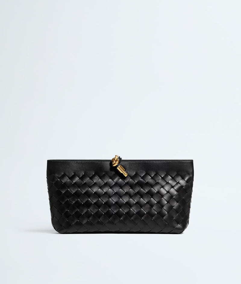 Bottega Veneta Bottega Veneta Andiamo Medium Pouch - World Class Fashion