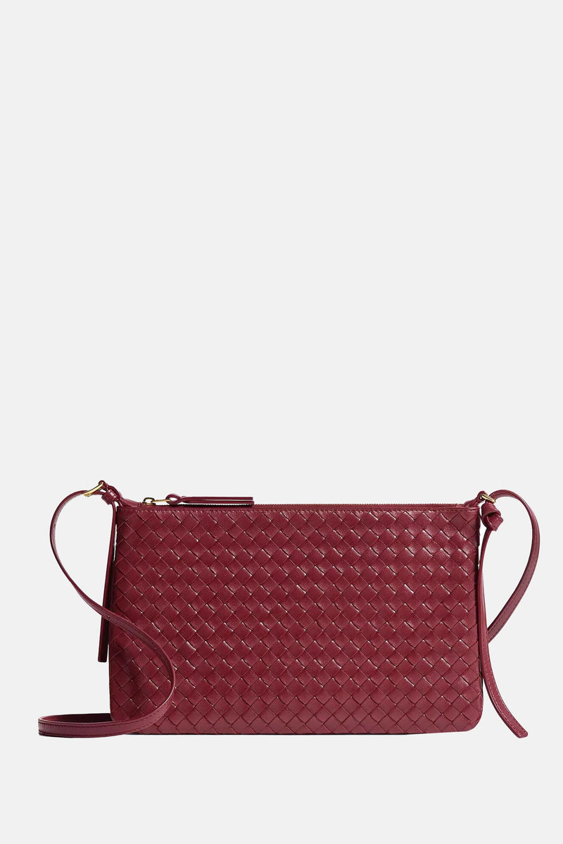 Bottega Veneta Bottega Veneta Gemelli Small Crossbody Bag Red - World Class Fashion