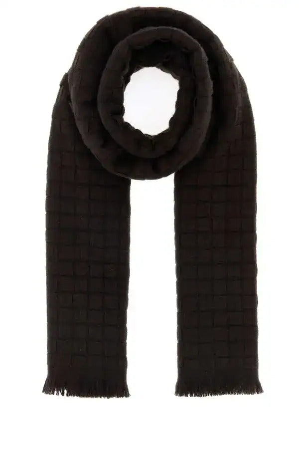 Bottega Veneta Bottega Veneta Cashmere Scarf Brown Men - World Class Fashion