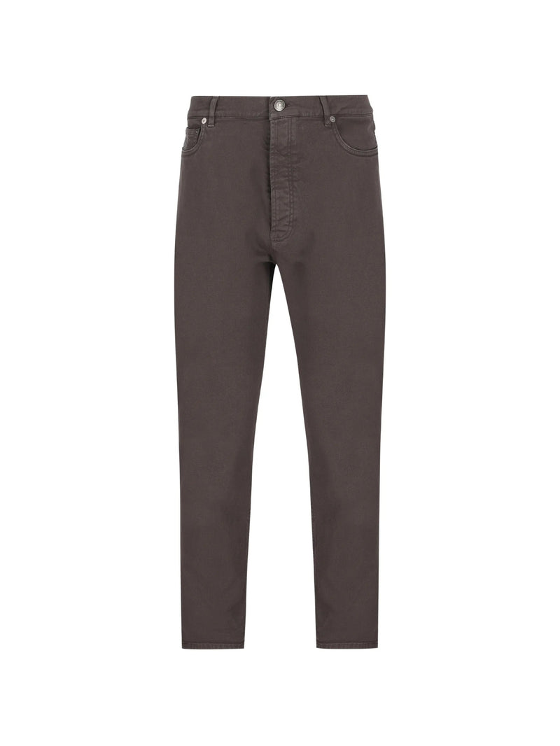 Brunello Cucinelli Brunello Cucinelli Five Pockets Jeans Brown - World Class Fashion