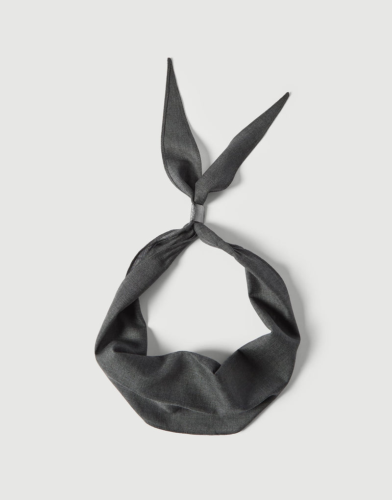 Brunello Cucinelli Brunello Cucinelli Virgin Wool Tie Grey - World Class Fashion