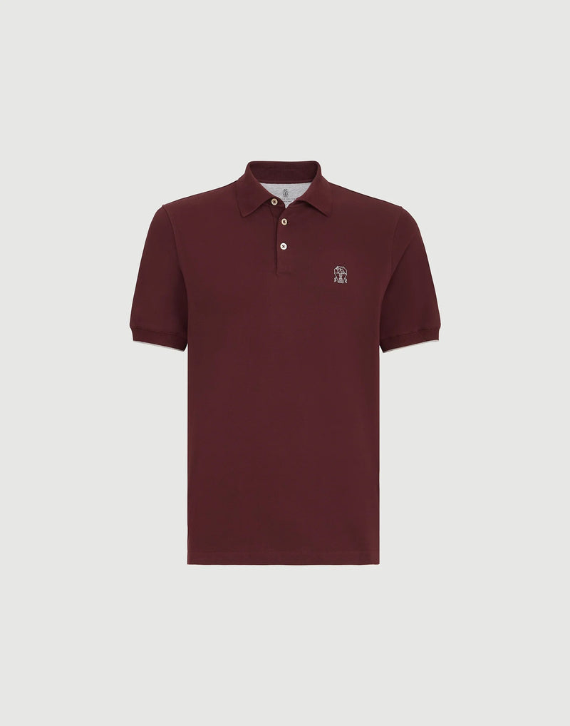 Brunello Cucinelli Brunello Cucinelli Cotton Polo Shirt With Logo - World Class Fashion