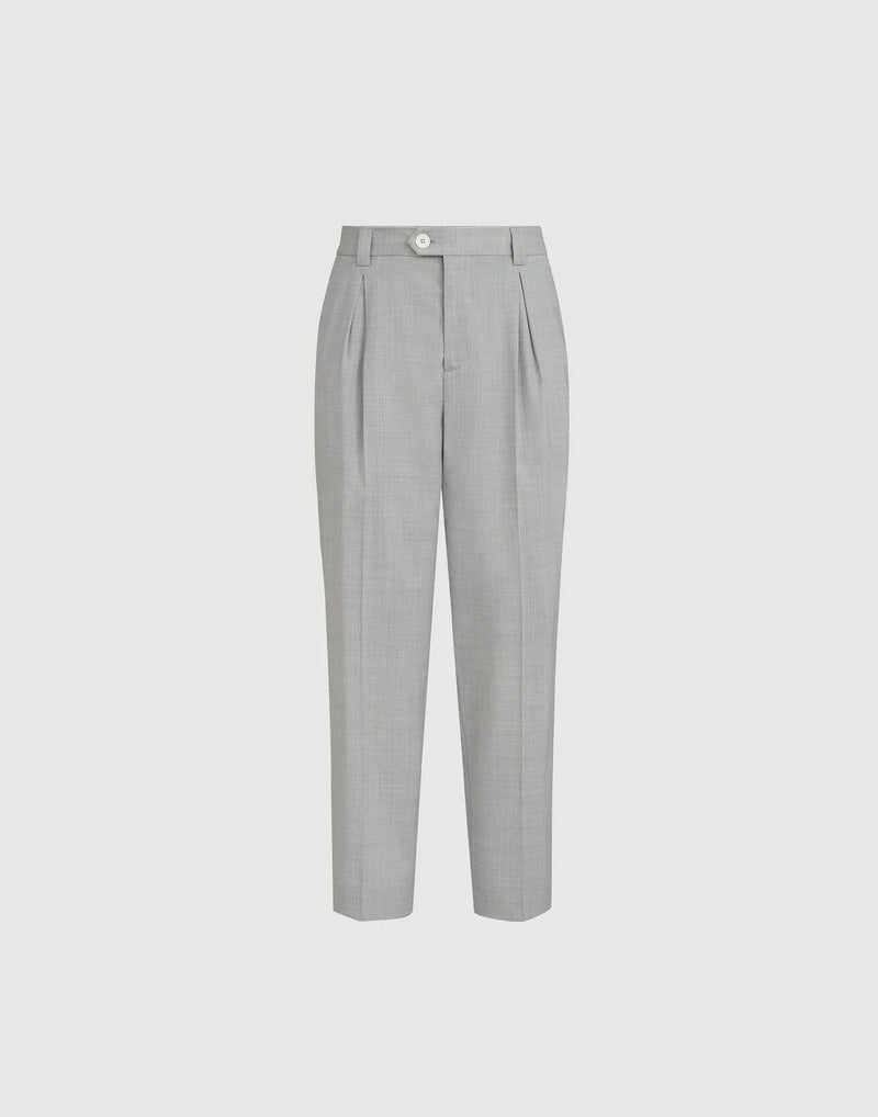 Brunello Cucinelli Brunello Cucinelli Virgin Wool Pants Grey Men - World Class Fashion
