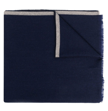 Brunello Cucinelli Brunello Cucinelli Wool And Cashmere Scarf - World Class Fashion