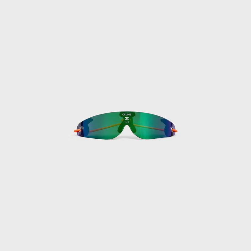 Celine Celine Runner Sunglasses Blue Men - World Class Fashion