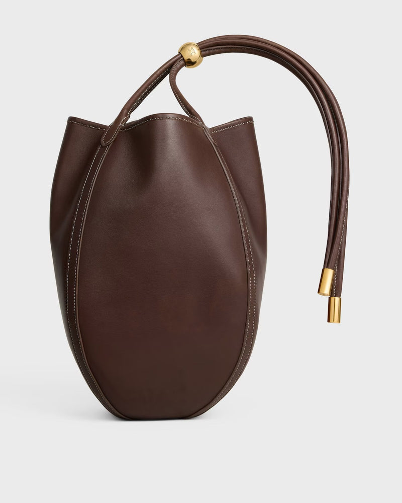 Celine Celine Drop Bucket Mini Handbag Brown - World Class Fashion