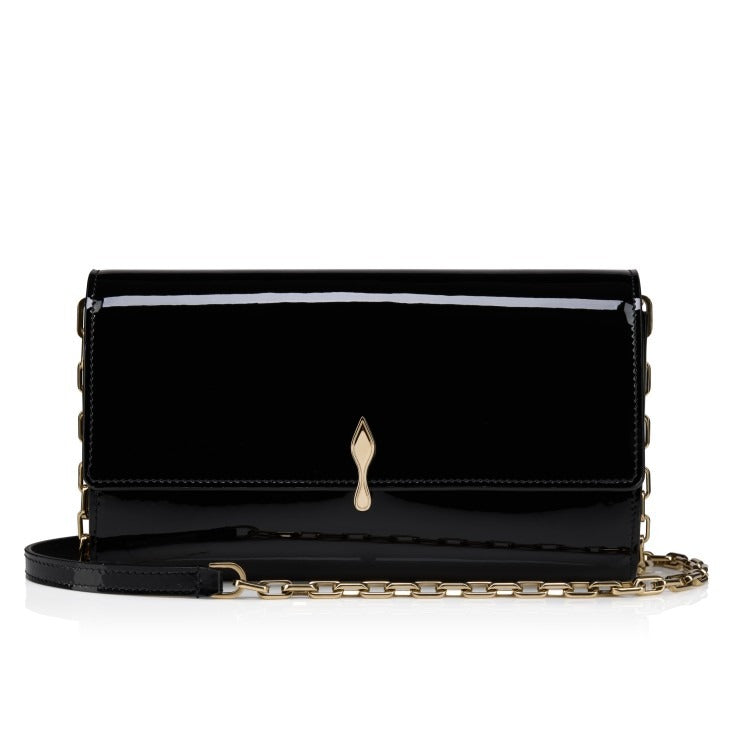 Christian Louboutin Christian Louboutin Bettina Wallet On Chain Black - World Class Fashion