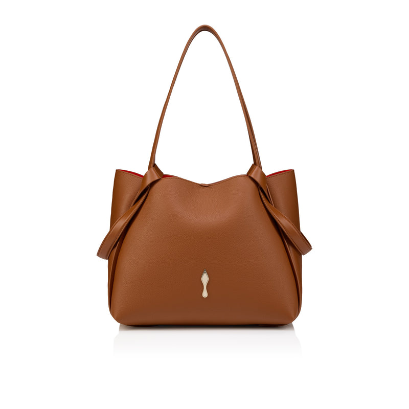 Christian Louboutin Christian Louboutin Bettina Medium Shoulder Bag Brown - World Class Fashion