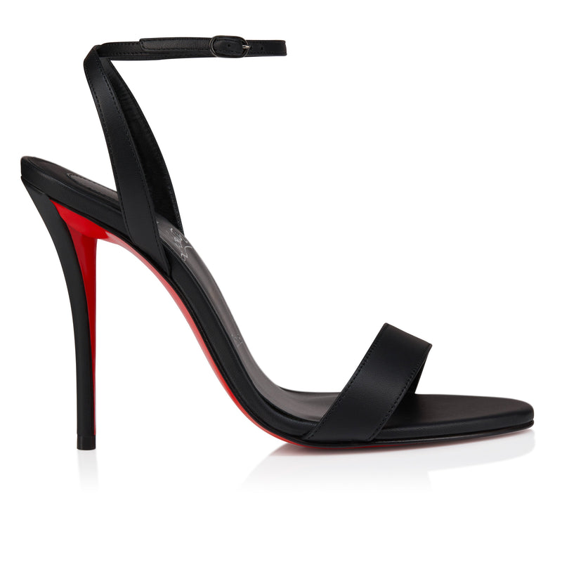 Christian Louboutin Christian Louboutin Miss Z 100mm Heeled Sandals Black - World Class Fashion