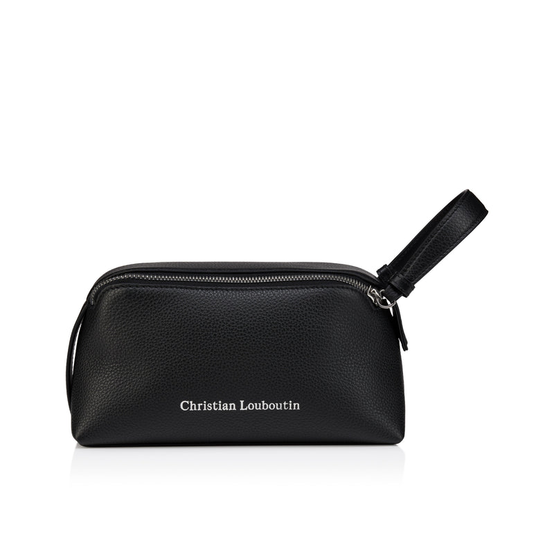 Christian Louboutin Christian Louboutin Nostalgic Small Pouch Black - World Class Fashion