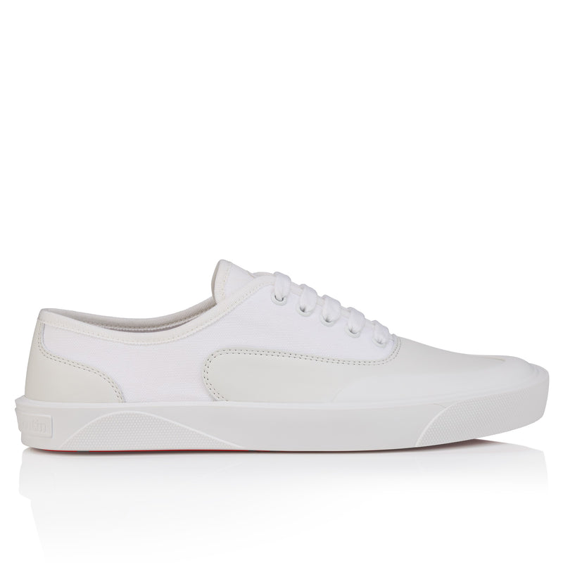 Christian Louboutin Christian Louboutin Tactical Skate Sneakers White - World Class Fashion