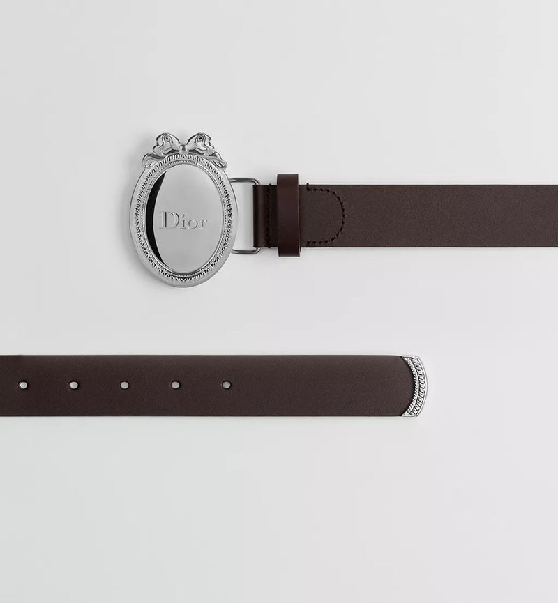 Dior Dior Dior Mèdaillon Belt Brown - World Class Fashion