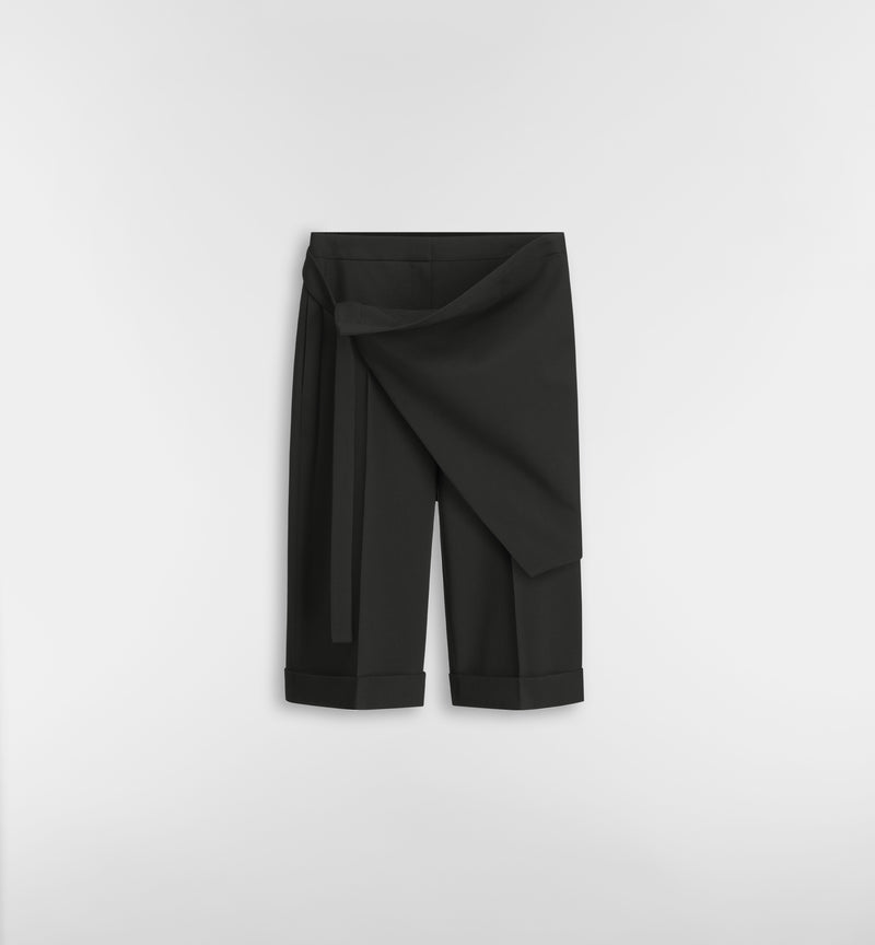 Dior Dior Wool Draped Shorts - World Class Fashion