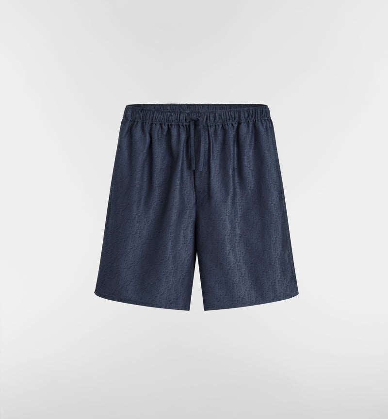 Dior Dior Dior Oblique Shorts Azules - World Class Fashion