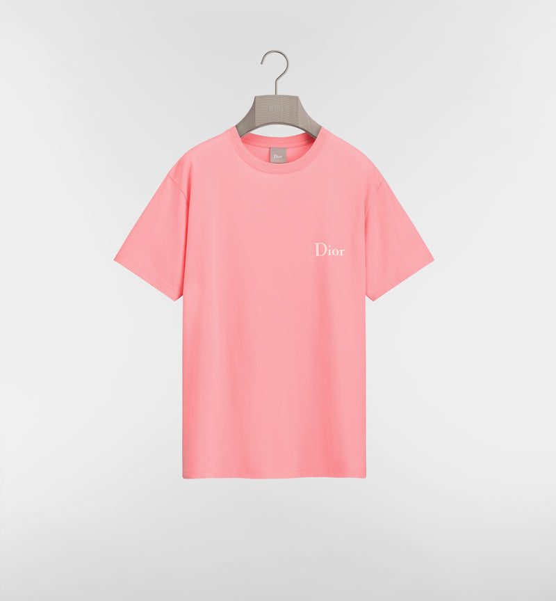 Dior Camiseta Dior de algodón rosa para hombre - World Class Fashion