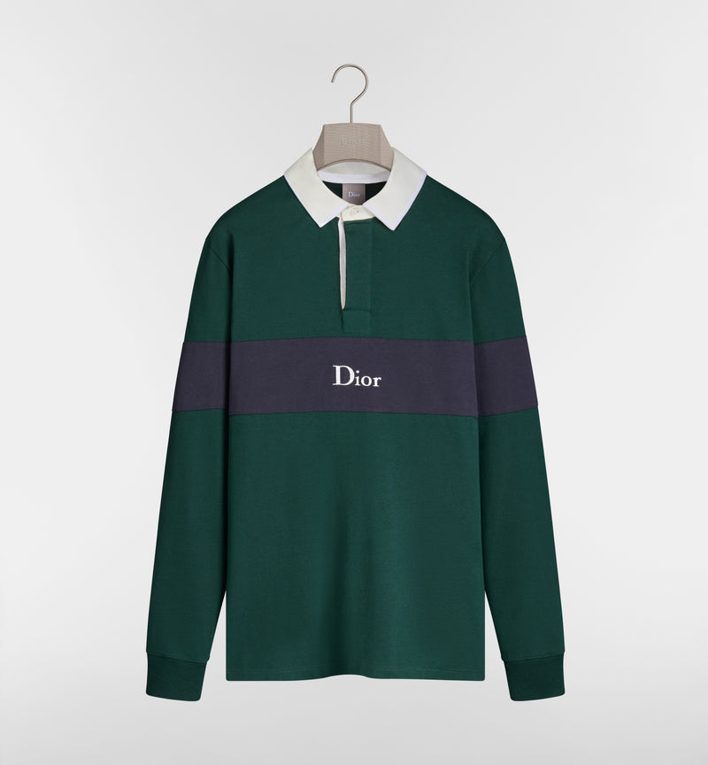 Dior Dior Relaxed Fit Long Sleeves Polo Shirt - World Class Fashion