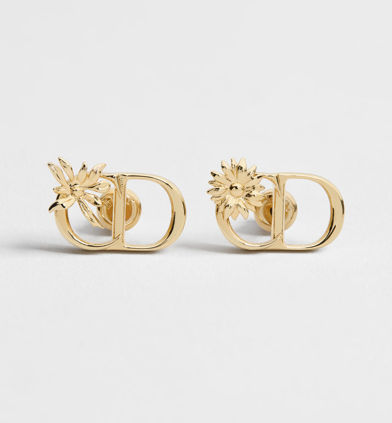 Dior Dior Cd Multi Flowers Earrings - World Class Fashion