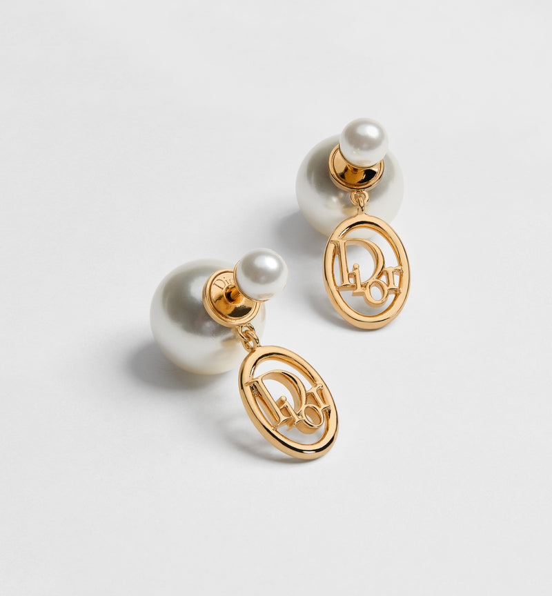 Dior Dior Dior Tribales Earrings Gold Women - World Class Fashion